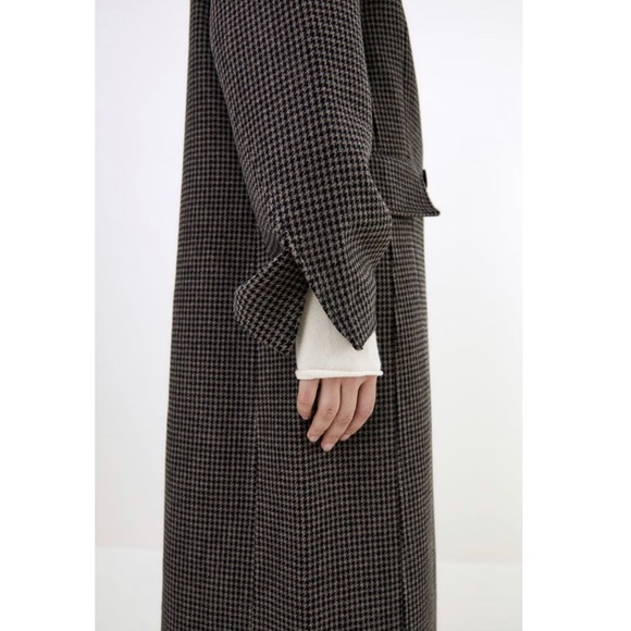 ZARA Wool Blend Coat - Picture 3 of 8